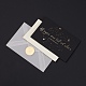 Papel tarjetas de felicitación de agradecimiento con sobres y cartón DIY-F069-01E-2