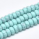 Chapelets de perles en turquoise synthétique G-T122-02T-1