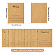 Fashewelry 120 шт. 12 стиля 12 тема созвездия картонные карты для ювелирных изделий AJEW-FW0001-02-3