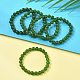 Bracciali in perle di giada naturale taiwan&nbsp;BJEW-K212-B-019-1