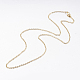 Messingkette Halsketten X-MAK-L009-04G-2