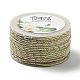Cordon tressé en polyester bicolore de 14 m&nbsp;OCOR-G015-02A-07-2