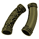 Perles de tube courbes de style tibétain X-MLF9692Y-NF-1