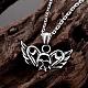 316L Surgical Stainless Steel Vintage Pendant Necklaces NJEW-BB02007-4
