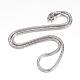 304 Stainless Steel Necklace MAK-K062-02P-3mm-1