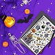 GLOBLELAND Halloween Ghost Clear Stamps for DIY Scrapbooking Pumpkin Zombie Tombstone Silicone Clear Stamp Seals Transparent Stamps for Cards Making Photo Album Journal Home Decoration DIY-WH0448-0045-3