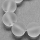 Chapelets de perles en verre transparent GLAA-S031-14mm-13-2