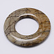 Gros pendentifs en pierre gemme naturelle G-G647-42-2