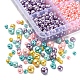 Perle di perle di vetro perlate dipinte a cottura in stile 3300 pz 15 HY-YW0001-05-3