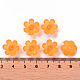 Frosted Acrylic Bead Caps MACR-S371-07A-724-4
