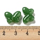 Abalorios de vidrio imitación de jade GLAA-D017-01A-3