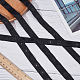 Gorgecraft 10 Yards 2 Styles Polyester Ribbons OCOR-GF0002-21-5