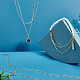 PH Pandahall goldene Kette Halskette Ketten CHC-WH0003-02G-4