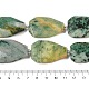 Нити бусин из натурального зеленого лунного камня G-P548-B07-01-4