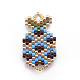 MIYUKI & TOHO Handmade Japanese Seed Beads Pendants SEED-A027-B02-2