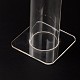 有機ガラスブレスレット/バングルディスプレイスタンド  透明  25x8.4x8.4cm BDIS-N010-02B-2