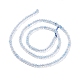 Natural Aquamarine Beads Strands G-E194-12-3