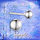 SHEGRACE 925 Sterling Silver Stud Earrings JE710A-03-3