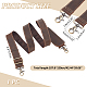 Verstellbare Taschenriemen aus Leder und Nylon FIND-WH0002-78C-2