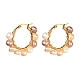 Orecchini di perle naturali vintage per ragazze donne EJEW-JE04643-01-1