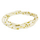 Bunte mehrschichtige Strandkette mit Perlen für den böhmischen Sommerstil für Damen ST0017758-1
