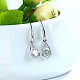 18K Real Platinum Plated Drop Alloy Austrian Crystal Dangle Earrings EJEW-DD0002-22B-1