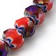 Handmade Millefiori Glass Beads Strands LK-E003-1V-1