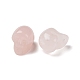 Perlas naturales de cuarzo rosa G-B003-05-3