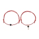 Ensemble de bracelets en perles tressées en alliage d'émail BJEW-JB09772-S-3