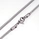 304 Stainless Steel Necklaces NJEW-D281-13-3