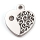 304 Stainless Steel Charms STAS-L245-003P-1