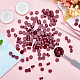 CRASPIRE 400Pcs Wax Seal Beads Set Red Octagon Wax Sealing Beads with 1Pc Stainless Steel Spoon and 2Pcs Candles and 1Pc Iron Beading Tweezers for Christmas Cards Wedding Invitations DIY-CP0009-24A-4
