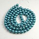 Glass Pearl Beads Strands HY-14D-B52-2