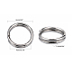 Jewelry Findings Original Color Stainless Steel Split Rings X-STAS-E010-6x1mm-2-2