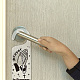 Acrylic Notice Door Hanger Sign AJEW-WH0501-010-4