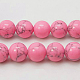 Kunsttürkisfarbenen Perlen Stränge TURQ-H038-4mm-XXS08-1