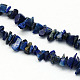 Lapis naturels teints pierre lazuli brins de perles G-R192-A08-1