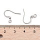 316 crochets de boucle d'oreille en acier inoxydable chirurgical STAS-P220-13P-3