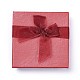 （訳あり商品）  バレンタインデーの贈り物  ボックスパッケージボールボードのブレスレットボックス  正方形  ミックスカラー  9x9x2.6cm  12個/セット OBOX-XCP0001-01-2