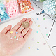 OLYCRAFT 16000Pcs 8 Color Tortoise Nail Sequins Turtle Sequins Nail Art Glitter Sequins Tortoise Paillettes Nail Art Decorations Colorful Filling Sequin for Resin Jewelry Making DIY Crafting MRMJ-OC0003-35-3