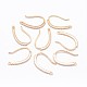 Rack Plating Brass Cubic Zirconia Earring Hooks X-KK-E672-121KCG-1