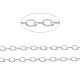 Oval Oxidation Aluminum Cable Chains CHA-G001-03S-2