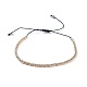 Nylonfaden geflochtene Perlen Armbänder BJEW-JB04348-01-1