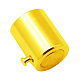 Brass Locking Tube Magnetic Clasps KK-Q089-G-NR-3