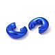 Boucles d'oreilles en acrylique EJEW-P251-35-3