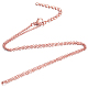 304 Edelstahlkabelkette für Halskette STAS-T040-PJ206-40-1