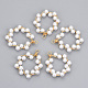 Colgantes de perlas de imitación de plástico abs X-KK-N235-014-2