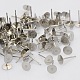 Accessoires de puces d'oreilles en 304 acier inoxydable STAS-N019-17-6mm-2