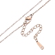 304 Stainless Steel Cable Chains Necklace for Men Women NJEW-N050-A03-R12-2