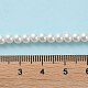 Cottura dipinto di perle di vetro perlato fili di perline rotondo X-HY-Q003-4mm-01-5